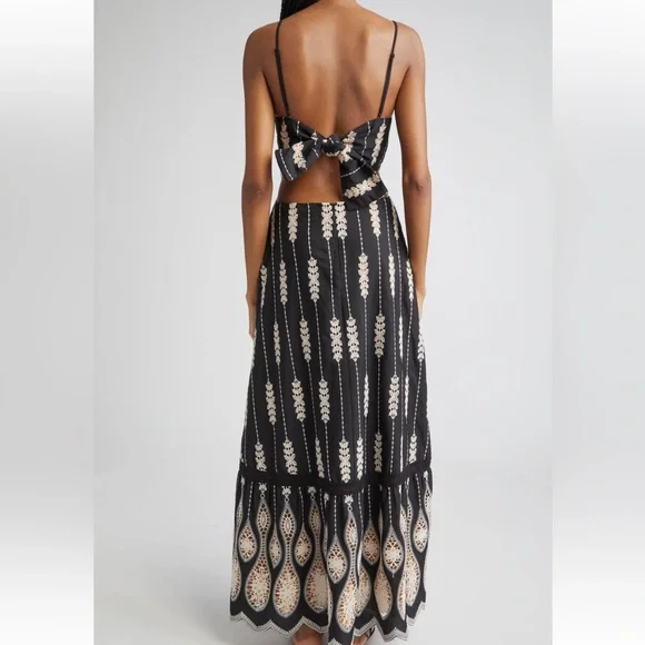 NWT New JOHANNA ORTIZ Nostalgica Midi Dress Size 2 - Picture 5 of 5